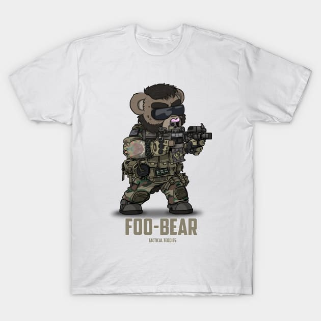 FOO-BEAR (Tan) T-Shirt by hiwez